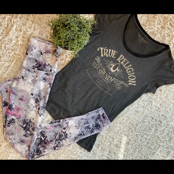 Lululemon Wunder Under Leggings Luon High Waist Roll Down Moody Mirage Tights - Picture 11 of 11